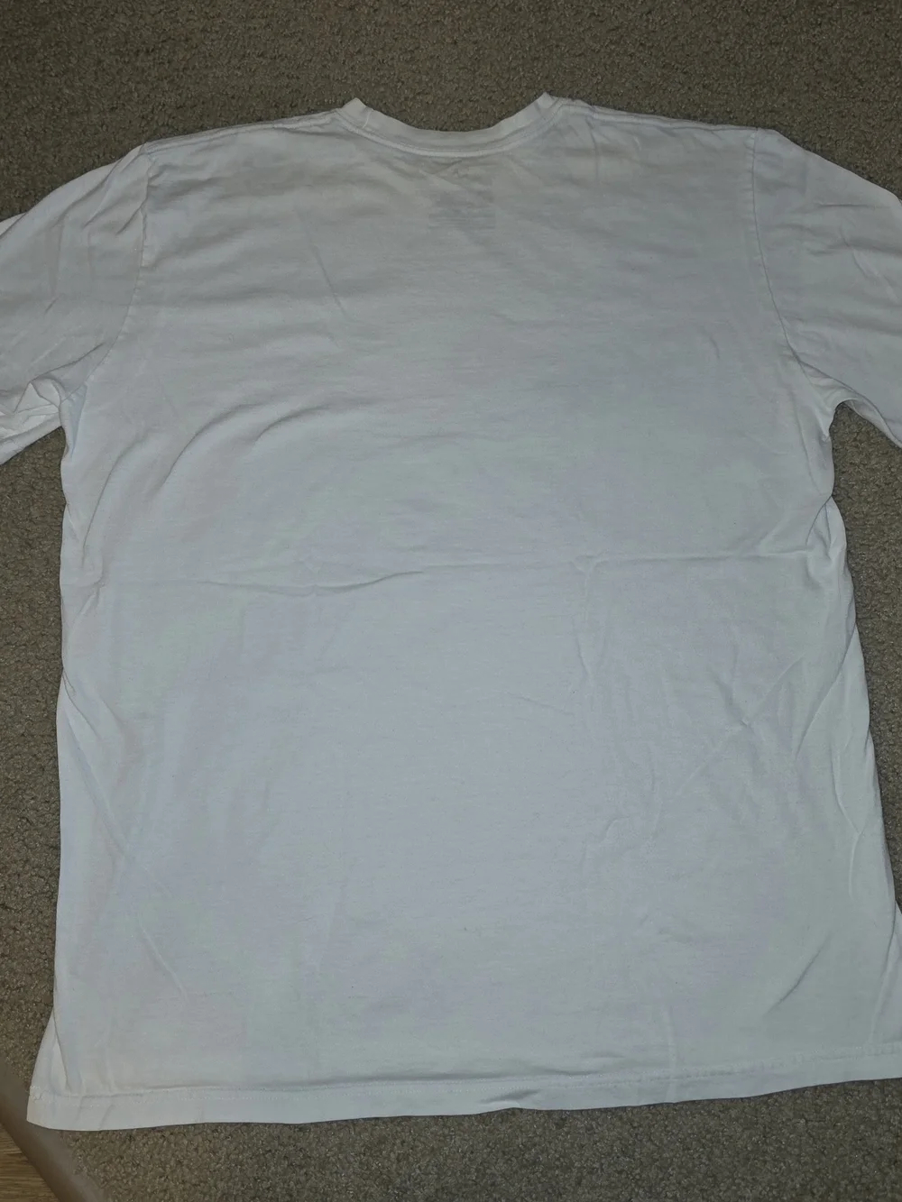 Nike Swoosh Dunk Mens Shirt XL White Short Sleeve Y2K Basketball Stereo Hip Hop